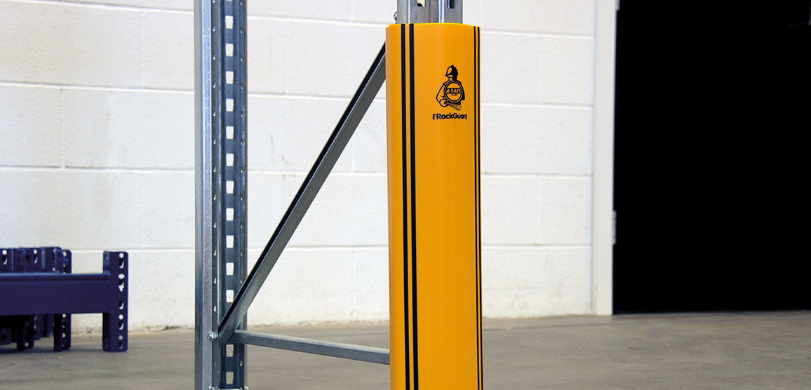 RackGuard™ Rack Leg Protectors | A-SAFE Warehouse Safety